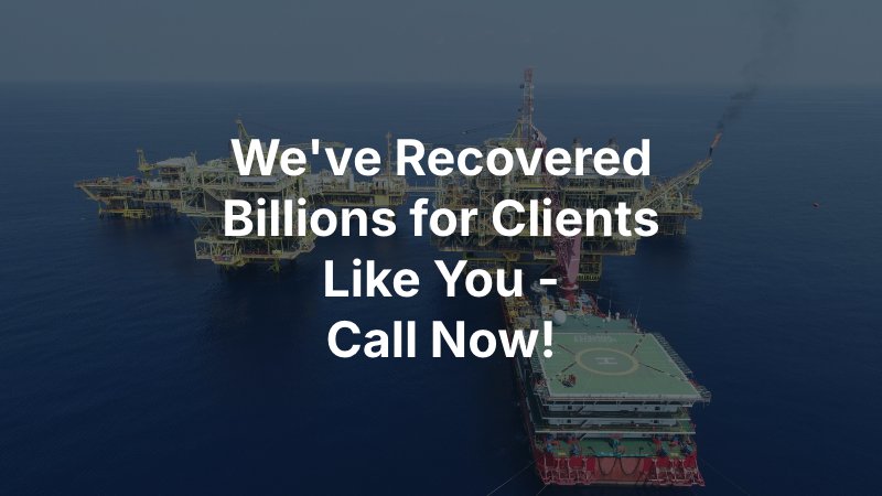 Offshore Oil Rig in Texas